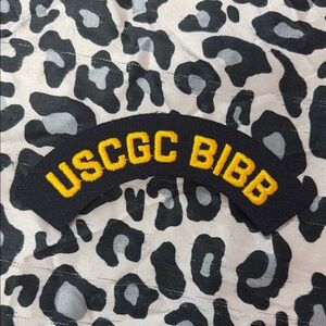 USCGC BIBB embroidered naval Patch